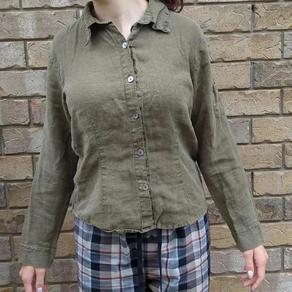 Hemp  Blouse - Picture 2 of 13